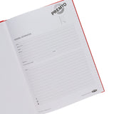 ■ Premto - A4 160pg Hardcover Notebook - Red by Premto on Schoolbooks.ie