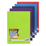 Premto - Hardback Notebook - A4 - 160 Page - Assorted - Pack of 5 by Premto on Schoolbooks.ie
