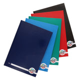 Premto - A4 160 Page Assorted Hardcover Notebooks - Pack of 5 by Premto on Schoolbooks.ie