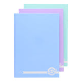 Premto - Hardback Notebooks - Pastel - A4 - 160 Page - Pack of 3 by Premto on Schoolbooks.ie