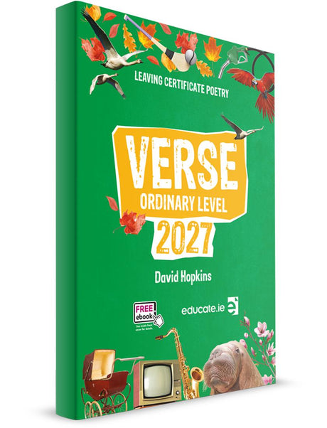 Verse 2027 - Leaving Cert Poetry - Ordinary Level - Textbook by Educate.ie on Schoolbooks.ie