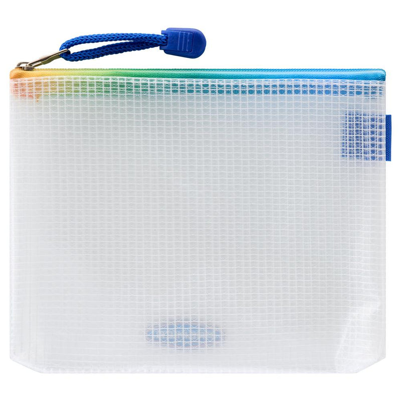 Premto - A6+ Extra Durable Expanding Mesh Wallet - Rainbow by Premto on Schoolbooks.ie