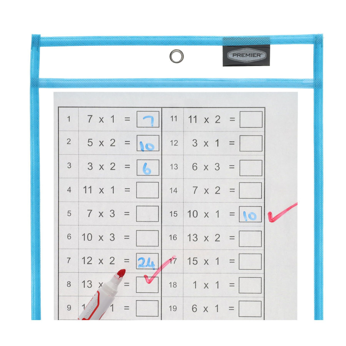 Dry Erase Pockets - Pack of 5 by Student Solutions on Schoolbooks.ie
