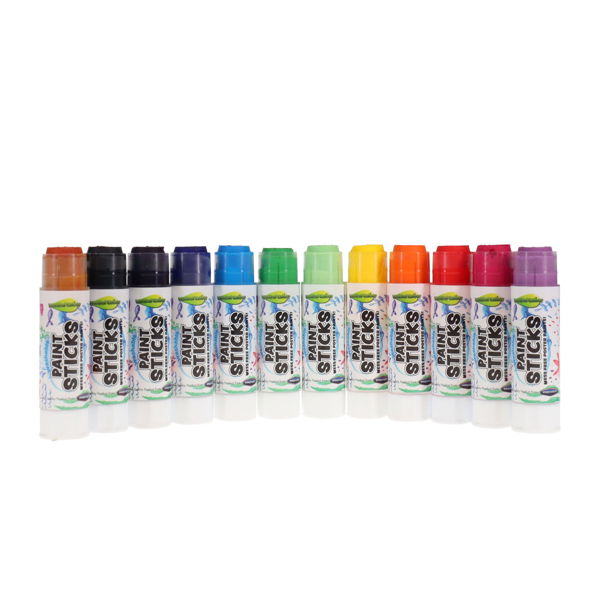 World of Colour - Washable Poster Paint Sticks - Box 12