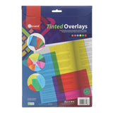 Ormond - Tinted Overlays - A4 - Packet of 6 by Ormond on Schoolbooks.ie