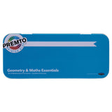 Premto - Maths Set - 9 Piece - Printer Blue by Premto on Schoolbooks.ie