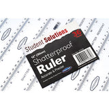 ■ Student Solutions - 12" / 30cm Shatterproof Ruler by Student Solutions on Schoolbooks.ie