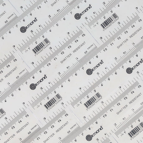 Ormond - 6''/15cm Transparent Ruler