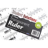 Student Solutions - 6''/15cm Transparent Ruler by Student Solutions on Schoolbooks.ie