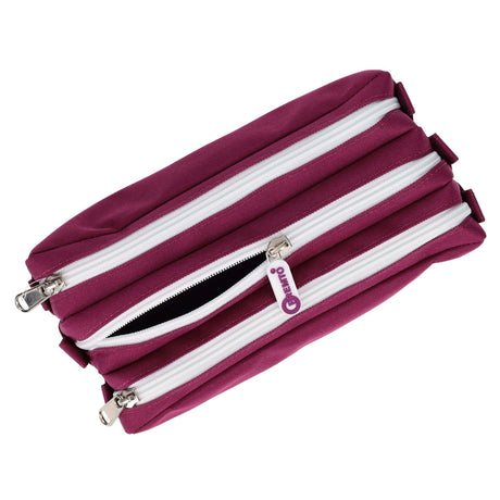 Premto - Pencil Case - 3 Pocket - Grape Juice by Premto on Schoolbooks.ie