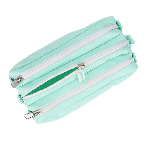 Premto - Pencil Case - 3 Pocket - Pastel - Mint Magic by Premto on Schoolbooks.ie