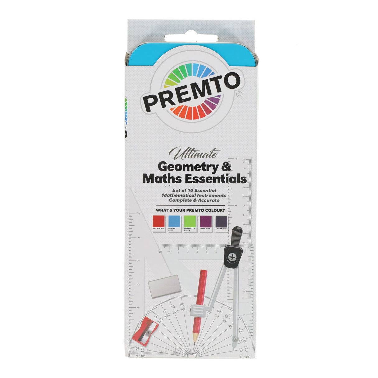 Premto - Maths Set - 9 Piece - Asst