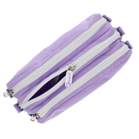 Premto - Pencil Case - 3 Pocket - Pastel - Heather Haze by Premto on Schoolbooks.ie