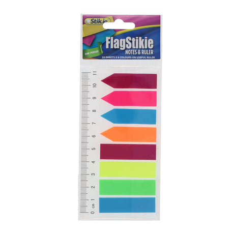 Stik.ie - Flag Page Markers - 160 Notes by Stik.ie on Schoolbooks.ie