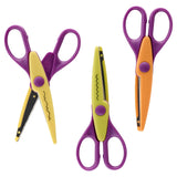 Crafty Bitz - Crazy Cutters Craft Scissors - Pack of 3 by Crafty Bitz on Schoolbooks.ie