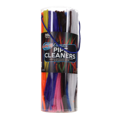 ■ Crafty Bitz - Pipe Cleaners - 10 Assorted Colours - Tub of 350 by Crafty Bitz on Schoolbooks.ie