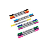 ProScribe - Pack of 12 Double Sided Thick / Thin Markers by ProScribe on Schoolbooks.ie