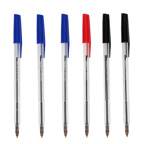 ProScribe - Ball Point Pens - Assorted - Pack of 6 by ProScribe on Schoolbooks.ie