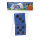 Clever Kidz - Learn And Play Giant Dice - Pack of 2 by Clever Kidz on Schoolbooks.ie