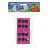 Clever Kidz - Learn And Play Giant Dice - Pack of 2 by Clever Kidz on Schoolbooks.ie