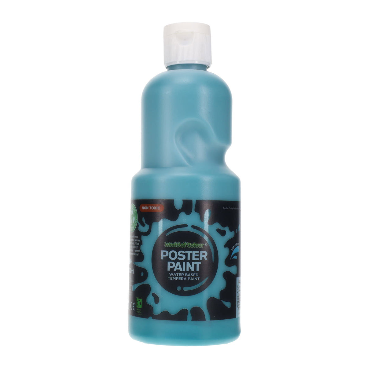 World of Colour - Poster Paint - 500ml - Turquoise