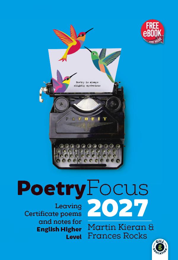 Poetry Focus 2027 by Gill Education on Schoolbooks.ie