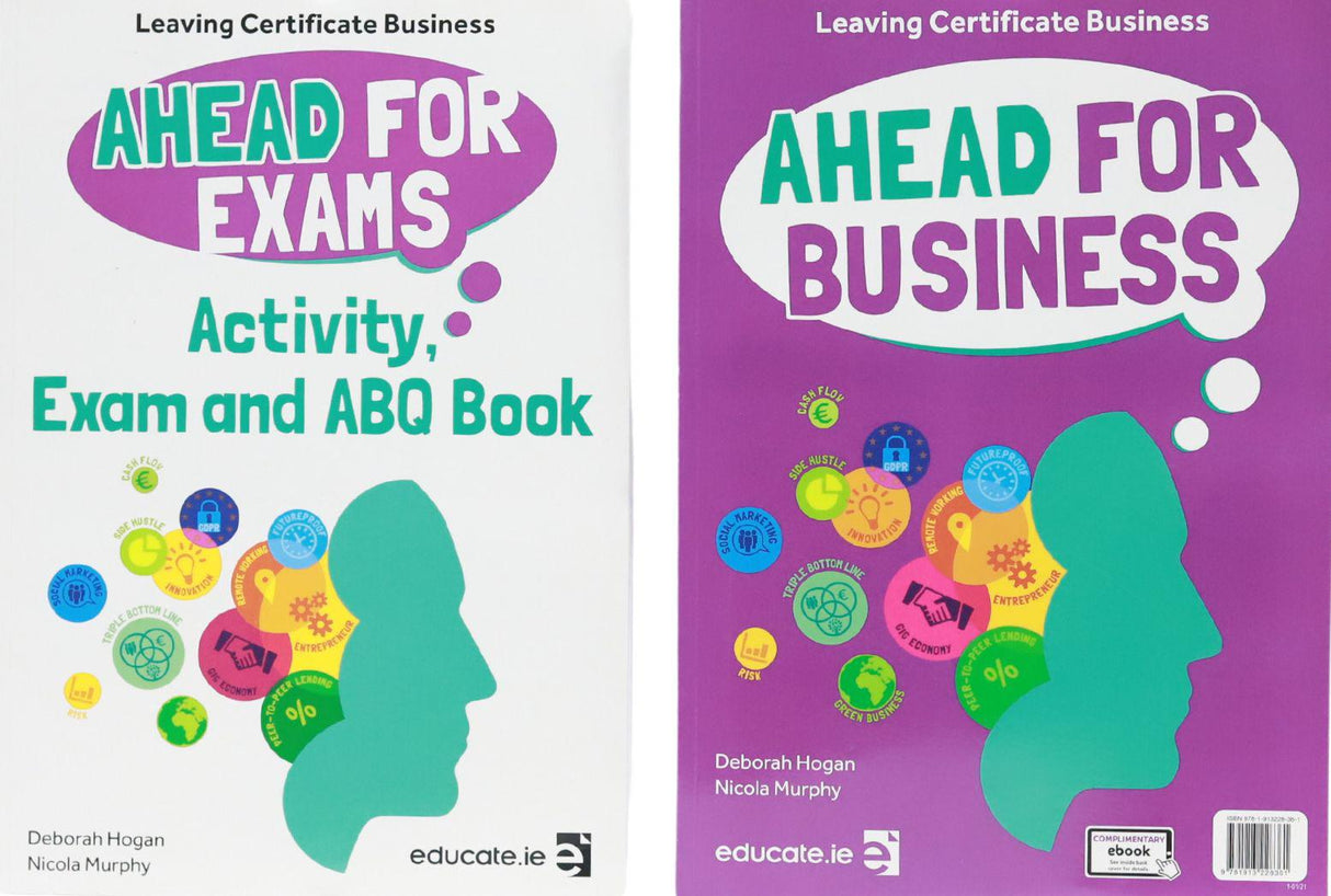 Ahead for Business - Textbook + Activity, Exam & ABQ Book by Educate.ie on Schoolbooks.ie