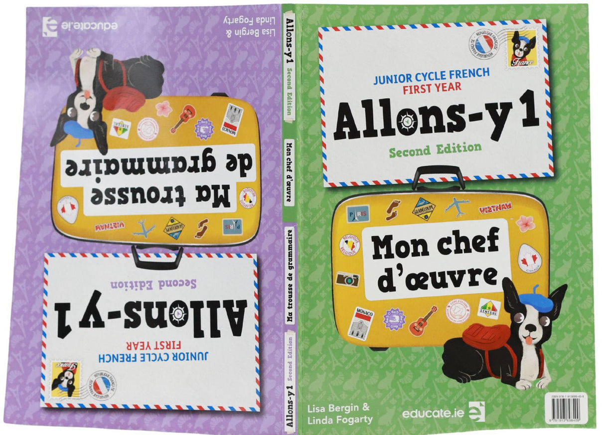 Allons-y 1 - Mon chef d'oeuvre Book - New / Second Edition (2021) by Educate.ie on Schoolbooks.ie