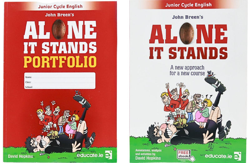 Alone it Stands + FREE Portfolio Book by Educate.ie on Schoolbooks.ie