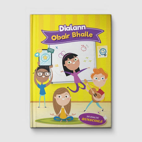 Clúdach crua Dialann Obair Bhaile by 4Schools.ie on Schoolbooks.ie