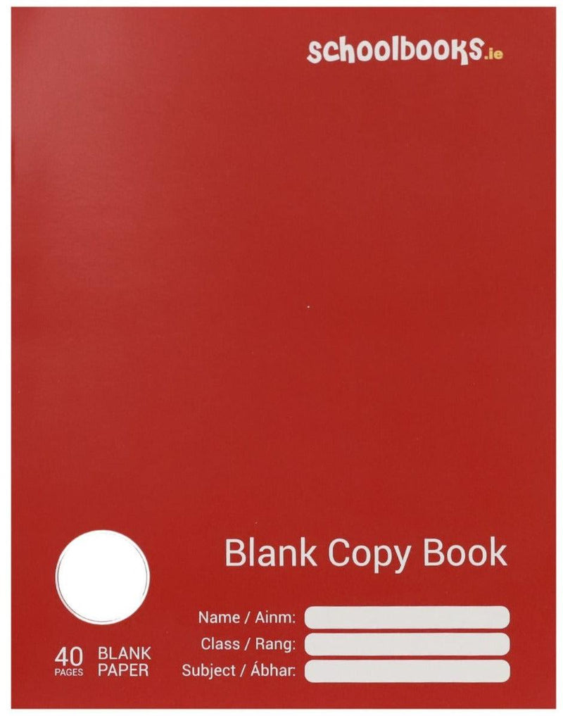 Schoolbooks.ie - Blank Plain Day Copy Book - 40 Page - Pack of 5 by Schoolbooks.ie on Schoolbooks.ie