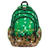 ■ St.Right - Pixels - 4 Compartment Backpack by St.Right on Schoolbooks.ie