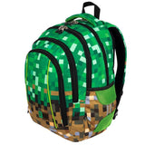 ■ St.Right - Pixels - 4 Compartment Backpack by St.Right on Schoolbooks.ie