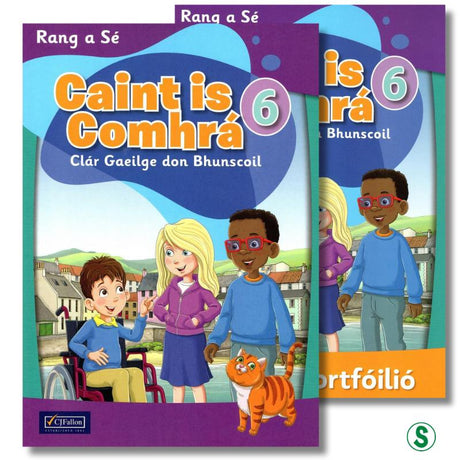 Caint is Comhrá 6 - Textbook and Portfolio Book - Set by CJ Fallon on Schoolbooks.ie
