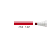 Staedtler - Lumocolor Whiteboard Marker - Chisel Tip - Box of 6 - Assorted Colours by Staedtler on Schoolbooks.ie