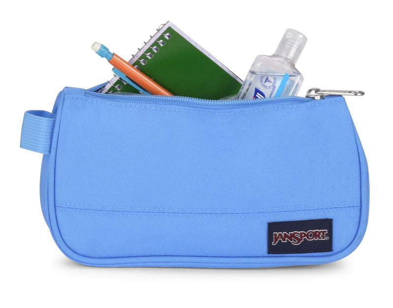 ■ JanSport - Medium Accessory Pouch / Pencil Case - Blue Neon by JanSport on Schoolbooks.ie