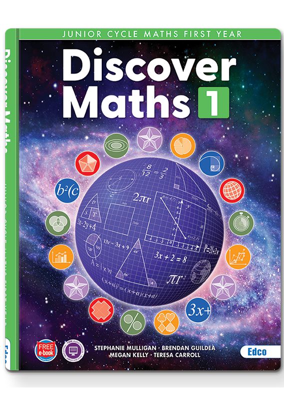 Discover Maths 1 by Edco on Schoolbooks.ie