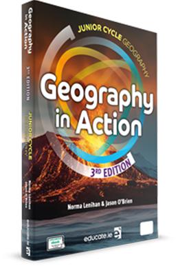 Geography in Action - Textbook & Combined Portfolio/Activity Book - Set - 3rd / New Edition (2025) by Educate.ie on Schoolbooks.ie