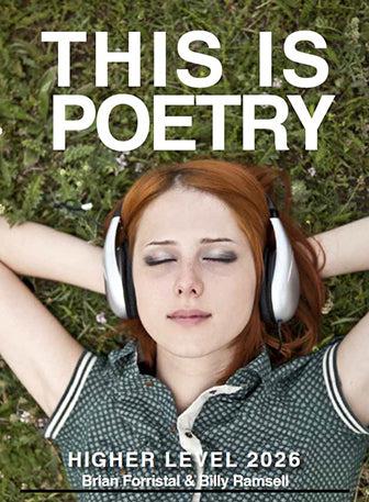 This Is Poetry 2026 - Higher Level by Forum Publications on Schoolbooks.ie