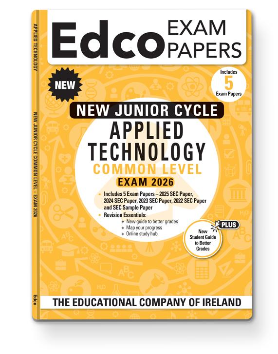 Exam Papers - Junior Cycle - Applied Technology - Common Level - Exam 2026 by Edco on Schoolbooks.ie