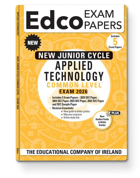 Exam Papers - Junior Cycle - Applied Technology - Common Level - Exam 2026 by Edco on Schoolbooks.ie