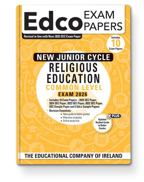 Exam Papers - Junior Cycle - Religious Education - Common Level - Exam 2026 by Edco on Schoolbooks.ie