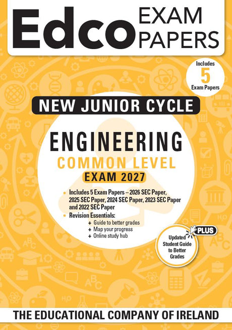 Exam Papers - Junior Cycle - Engineering - Common Level - Exam 2027 by Edco on Schoolbooks.ie
