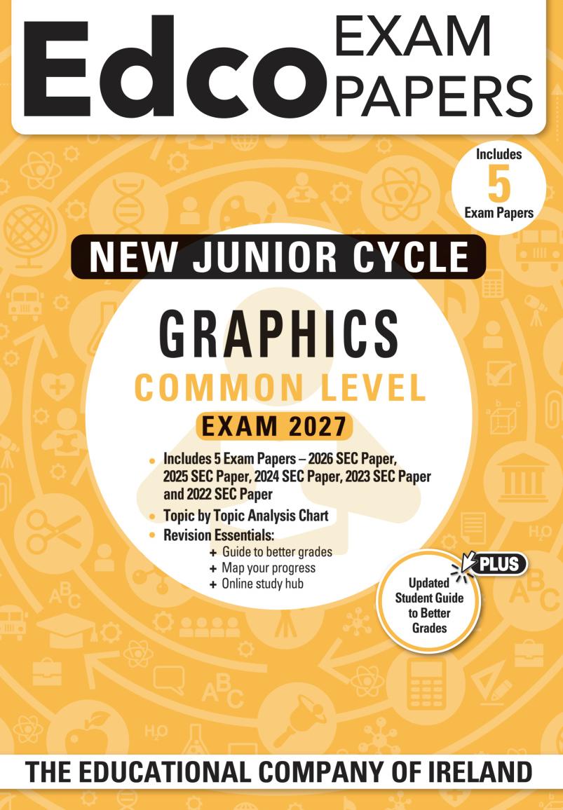 Exam Papers - Junior Cycle - Graphics - Common Level - Exam 2027 by Edco on Schoolbooks.ie