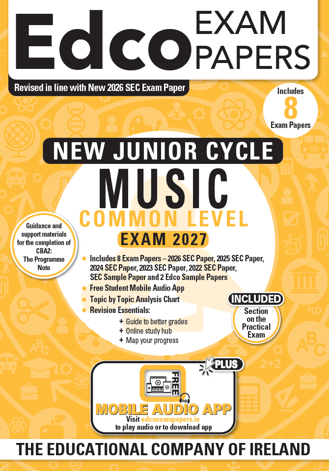 Exam Papers - Junior Cycle - Music - Common Level - Exam 2027