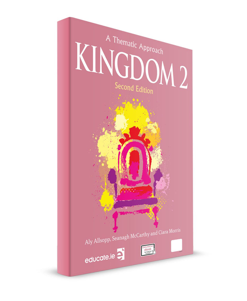 Kingdom 2 - Junior Cycle English - Textbook & Combined Portfolio & Grammar Primer Book Set - 2nd / New Edition (2024) by Educate.ie on Schoolbooks.ie