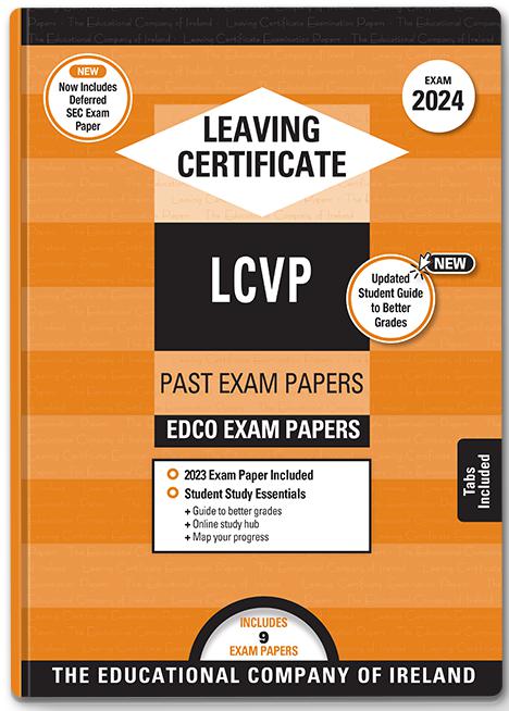 ■ Exam Papers - Leaving Cert - LCVP - Exam 2024 by Edco on Schoolbooks.ie