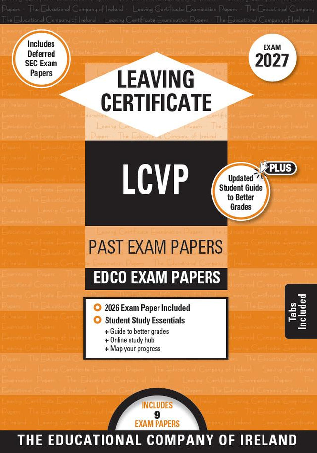 Exam Papers - Leaving Cert - LCVP - Exam 2027 by Edco on Schoolbooks.ie