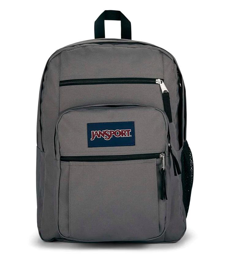 JanSport Big Student Backpack Graphite Grey Schoolbooks.ie