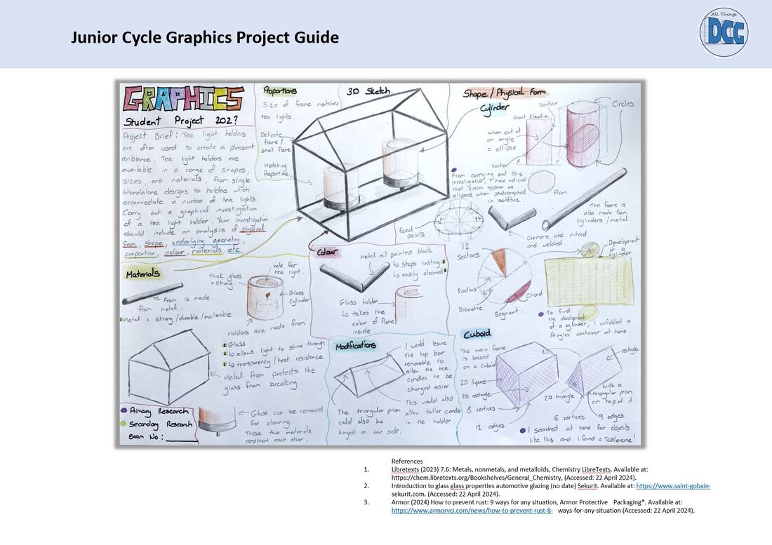 Junior Cycle Graphics Student Workbook by All Things DCG on Schoolbooks.ie
